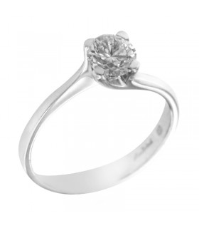 Single Stone Diamond Ring Designs - AC Silver