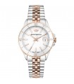 Orologio Philip Watch da Donna - Caribe Tempo e Data 35mm Rose Gold Bianco