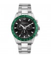 Philip Watch Men's Watch - Caribe Chronograph 42mm Black Green - 0