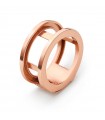 Eleonora Giordani Modular Ring - Modo in 925% Rosé Silver Customizable Size 12