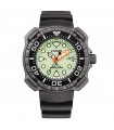 Orologio Citizen Uomo - Promaster Diver's Eco-Drive 200mt Super Titanio 46mm Nero Verde Fluo