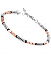 Bracciale Zancan da Uomo - Hi-Teck in Acciaio 316L PVD Nero e Rose Gold