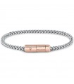 Bracciale Maserati da Uomo - Jewels in Acciaio 316L con Chiusura Rose Gold