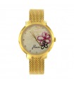 Laura Biagiotti - Flowers Only Time Gold Watch with Flowers and Crystals