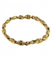 Bracciale Chimento - Tradition Gold Bicolore in Oro Giallo ed Oro Bianco 18 carati - 19,5 cm