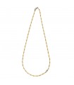 Chimento Necklace - Tradition Gold Bamboo Classic in 18K Yellow Gold 50 cm - 0