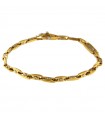 Bracciale Chimento - Tradition Gold in Oro Giallo 18 carati con Viti in Oro Bianco 18 Carati - 21 cm