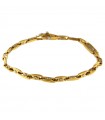 Chimento Bracelet - Tradition Gold in 18K Yellow Gold with Screws in 18K White Gold - 21 cm - 0