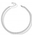 Boccadamo Necklace for Woman - Pearls with String of Pearls 8 mm and Silver Clasp