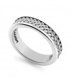 Zancan Ring for Man - Cosmopolitan in 925% Silver with Cross Processing