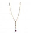 Boccadamo Necklace Woman's Red Swarovski Crystals - 0