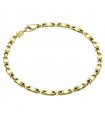 Chimento Bracelet - Tradition Gold Accents in 18K Yellow Gold - 18 cm - 0