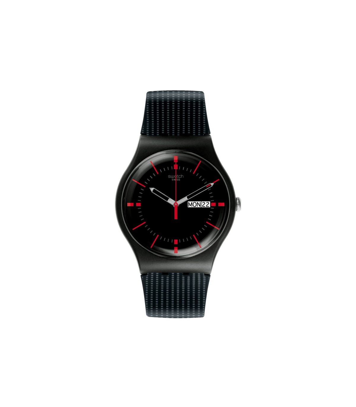 Orologio sale swatch nero