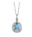 Boccadamo Woman's Necklace - with Star and Blue Crystal - 0