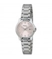 Orologio Breil Tribe da Donna - Classic Elegance Tempo e Data Silver 28mm Rosa con Cristalli