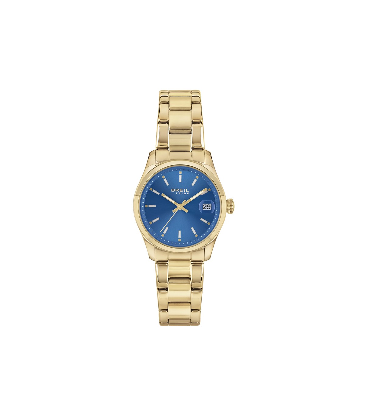 Breil Tribe Watch Classic Elegance Gold 32mm Blue EW0599