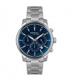 Orologio Breil Tribe da Uomo - Caliber Chrono Gent Cronografo Silver 43mm Blu