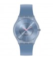 Swatch Watch - Monthly Drops Denim Blue Only Time 34mm Blue