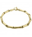 Chimento Bracelet - Tradition Gold Bamboo Classic in 18K Yellow Gold 19 cm - 0