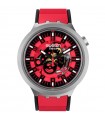 Orologio Swatch - Big Bold Irony Red Juicy Solo Tempo Rosso 47mm con Dettagli Neri