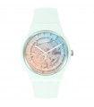 Orologio Swatch - The July Collection Fleetingly Iceblue Solo Tempo Azzurro 41mm