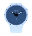 Swatch Watch - Colors of Nature Big Bold Bioceramic Arctic Only Time Blue 47mm