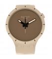 Swatch Watch - Colors of Nature Big Bold Bioceramic Desert Only Time Beige 47mm