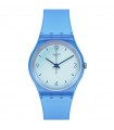 Swatch Women's Watch - Monthly Drops Swan Ocean Only Time 34mm Blue