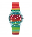 Swatch Women's Watch - Color The Sky Only Time 34mm Multicolor