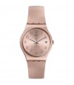 Swatch Watch - Core Refresh Pinkbaya Time and Date 34mm Metallic Pink