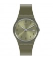Swatch Watch - Monthly Drops PearlyGreen Time and Date 34mm Green