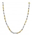 Collana Zancan da Uomo - Eternity Gold in Oro Giallo 18 Carati ed Oro Bianco 18 Carati