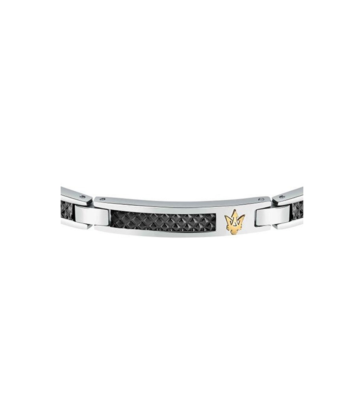 Bracciale louis vuitton bangle cuff lv monogram in oro giallo e