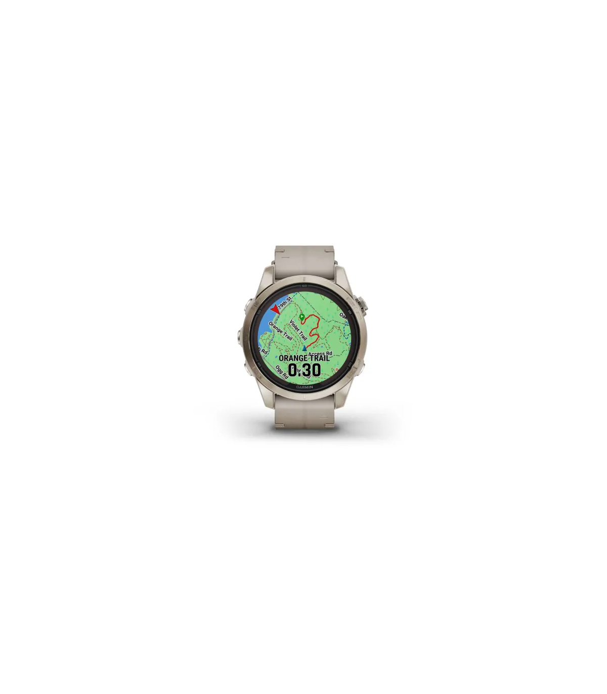 Smartwatch Garmin - Fēnix® 7S Pro - Sapphire Solar Edition - 42mm -  010-02776-30