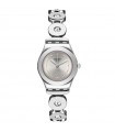 Swatch Women's Watch - Time to Swatch Inspirance in Steel 25mm Silver with Crystals