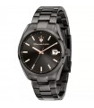 Maserati Men's Watch - Time and Date Attraction PVD Gun Metal 43mm Black