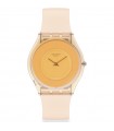 Swatch Watch - The January Collection Pastelicious Peachy Only Time 34mm Orange - 0