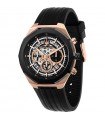 Orologio Maserati da Uomo - Stile Tempo e Data Nero 45mm Rose Gold