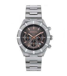 Orologio Breil Tribe Janto Cronografo Silver 42mm Blu EW0655