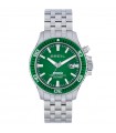 Breil Men's Watch - Manta P.R.O. Time and Date Hybrid Automatic Silver 40.5 mm Green