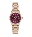 Breil Tribe Women's Watch - Classic Elegance Time and Date Rose Gold 32mm Fuchsia Sunray