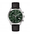 Orologio Bulova - Sutton Quarzo Cronografo 41mm Verde con Cinturino in Pelle Nero