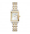 Bulova Watch - Classic Sutton Tank 21x32.5mm Two-Tone Mother of Pearl with Natural Diamonds - 0
