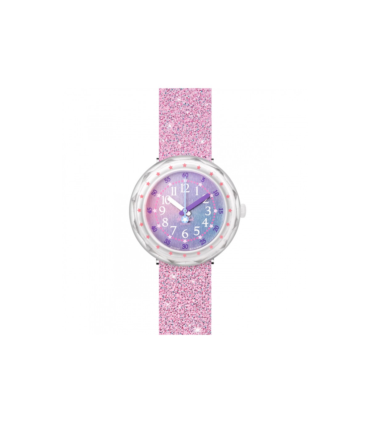 Orologio Bambina Flik Flak Imagination glitterato rosa - FCSP107