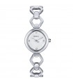 Breil Women's Watch - Flake Solo Tempo Silver 24 x 25 mm White