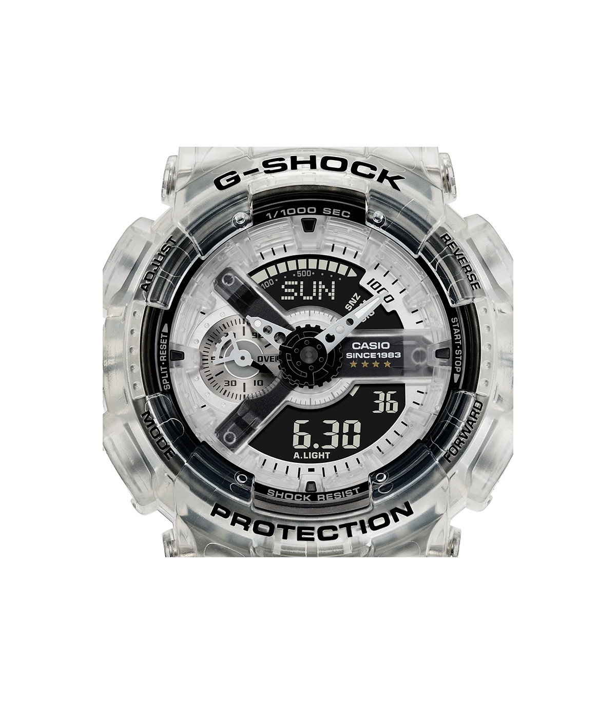 Casio G Shock Watch Classic Transparent 51mm GA114RX7AER