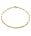 Chimento Bracelet - Tradition Gold Bamboo Classic in 18k Yellow Gold 19cm - 0