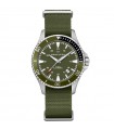 Hamilton Men's Watch - Khaki Navy Scuba Automatic 40mm Green with Nato Strap - 0
