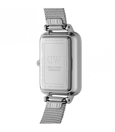 Daniel Wellington watch-Quadro Lumine-Silver-20x26mm-Black-DW00100667