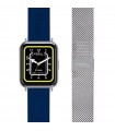 Breil Tribe Smartwatch - SBT-2 Blue 1.78' Amoled with Second Steel Bracelet Milan Mesh